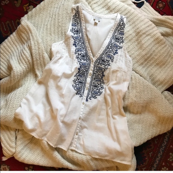 Converse One Star embroidered Tanktop. V-Neck - Picture 2 of 7